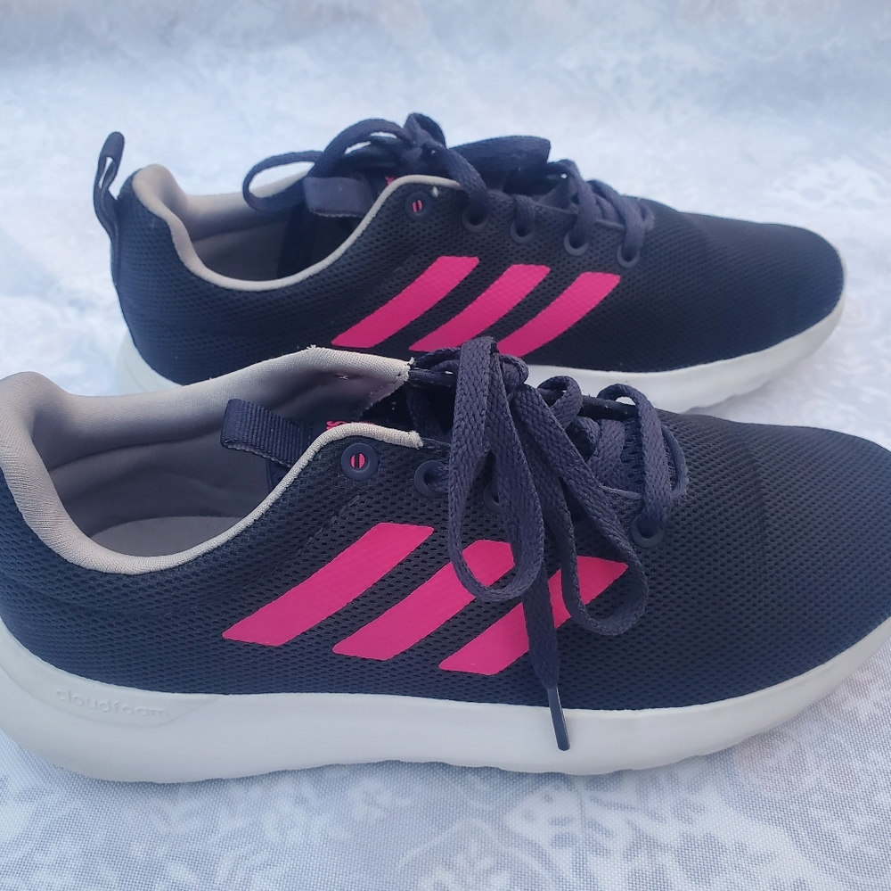 Adidas girls cloudfoam athletic shoes